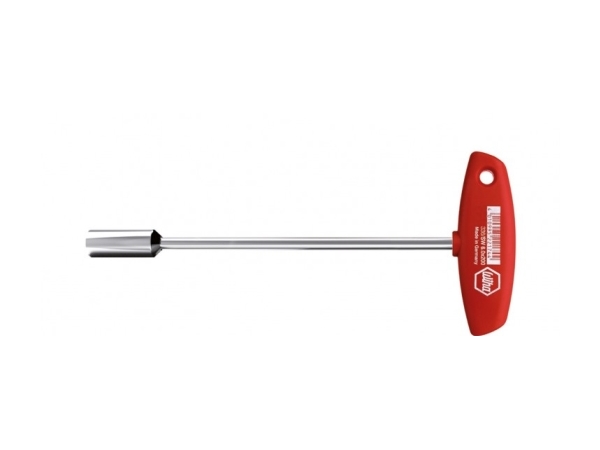 Wiha 00983, T-greb unbrakonøgle, metrisk, 1 stk, T-greb med kort arm, krom-vanadium-stål, 11 mm