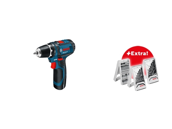 Bosch Akkuskruetrækker Gsr 12V-15 2X4ah M/Acc