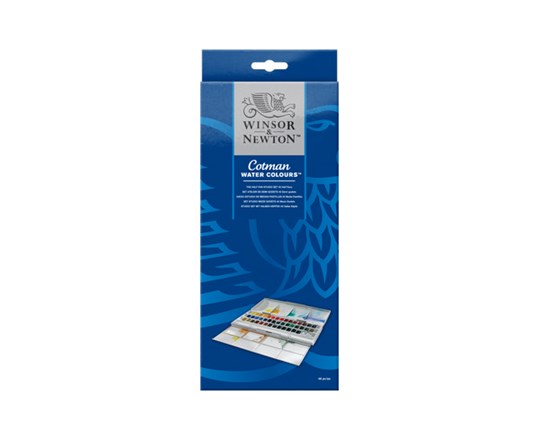 Cotman Water Col 45X½-Pan Studio