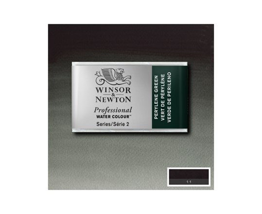 Watercolour Proff Pan Perylene Green 460