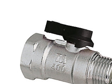 Ta 400 Kuglehane Sort 15Mm - Dn15 Sort Afspæringsventil