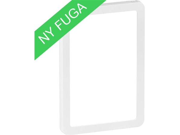 Fuga Slim Designramme 1,5M Hvid
