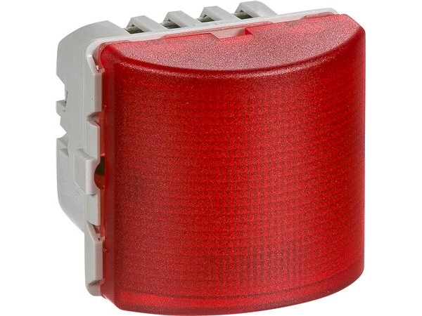 Fuga Indsats 1M Lampe 230V Rød