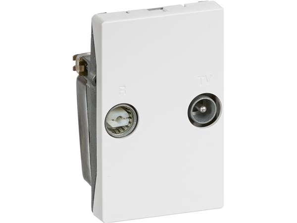 Fuga Td263e Sløjfedåse Tv/R Hvid