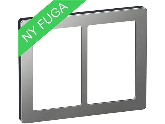 Fuga Pure Designramme Stål 2X1,5M