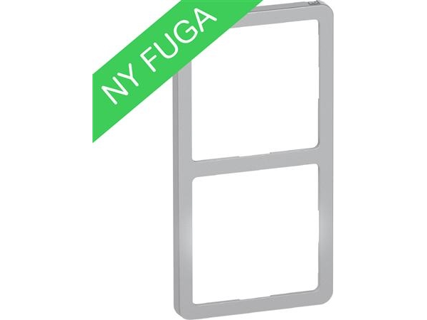 Fuga Slim Designramme Stål 2 Modul