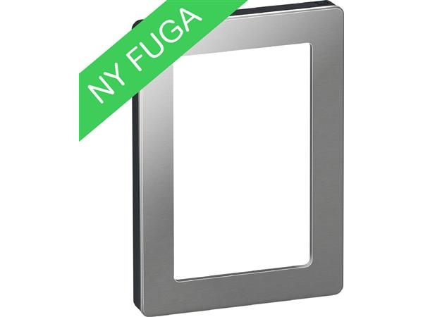Fuga Pure Designramme Stål 1,5M