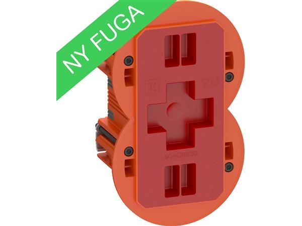 Fuga Air Slim Forfradåse 2 Modul Orange