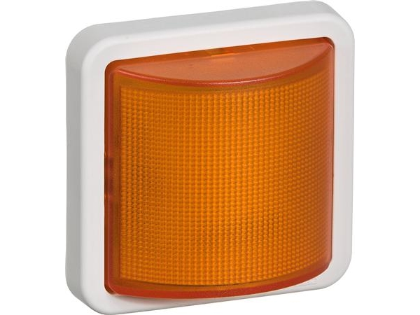 Opus74 Ledlampe 230V Gul Ip44 Lysegrå