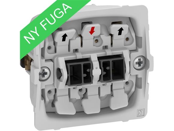Fuga Afbryder Krone 16Ax 250V Uden Afdækning