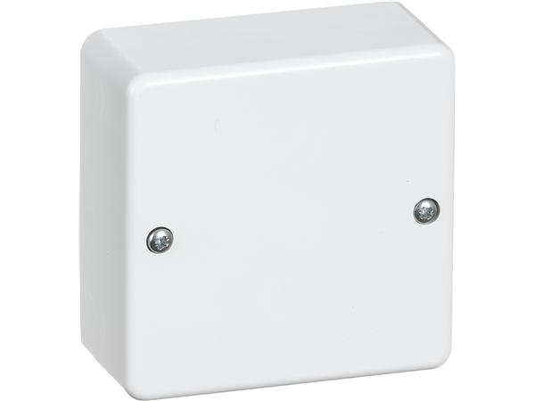 Unni U9 Kabel & Rørdåse Hvid