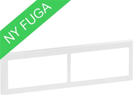 Fuga Designramme 63 Soft 2X2m Vandret Hvid