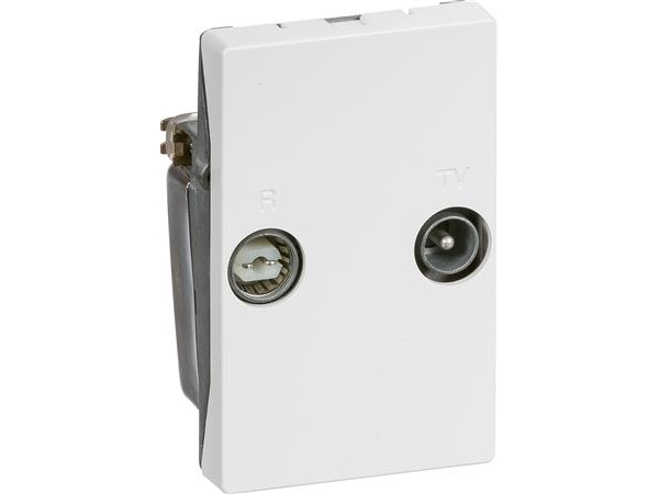 Fuga Td212e Sløjfedåse Tv/R Hvid