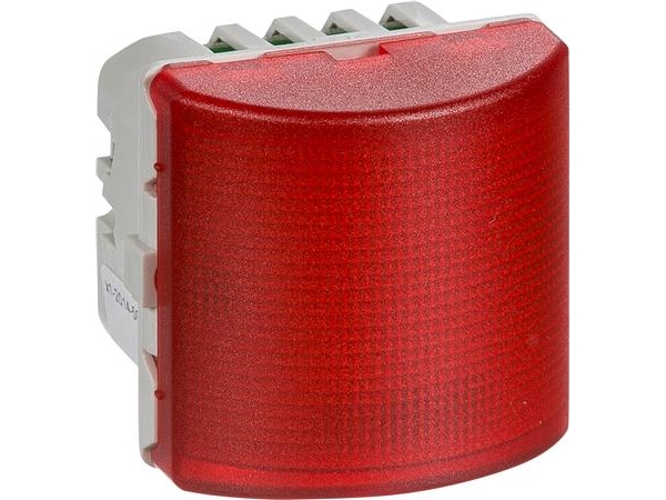 Fuga Inds.1M Ledlamp.24V Rød A