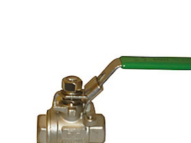 EGO Kugleventil 1/4 - type 2006SC PN63 i AISI 316, GDV-godkendt, med låsbar greb