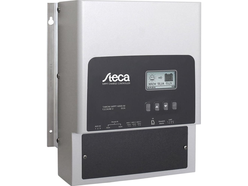 Steca Tarom MPPT 6000-M laddregulator för solceller MPPT 12/24/36/48/60 V 60 A | VVS Artiklar - Uppvärmning - Solceller | GameStuff