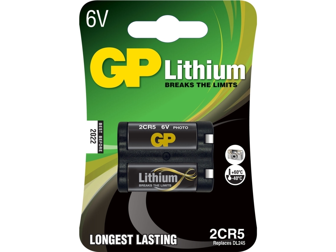 Gp-Batterien Lithium 2Cr5, Lithium, 2Cr5, Sortieren, Blister
