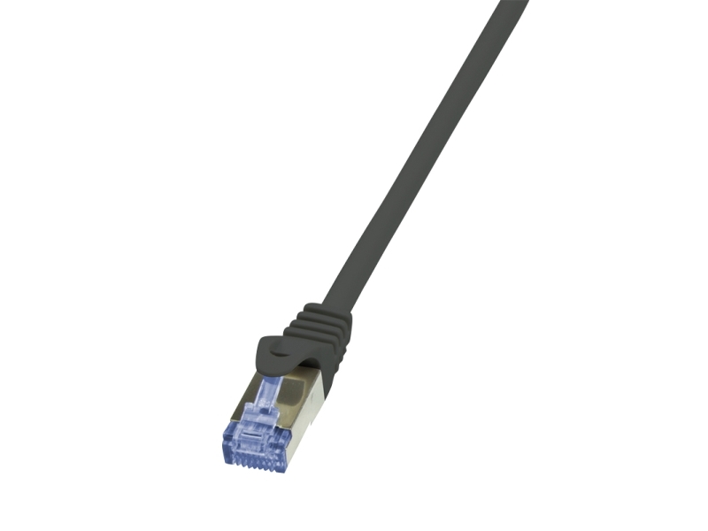 LogiLink CQ4143S, CAT6a, 50 m, S/FTP (S-STP), RJ-45, sort | Datortillbehör - Kablar & adaptrar - Nätverkskablar | GameStuff