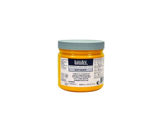 Soft Body 946Ml Cadmium Yellow Medium Hue 830
