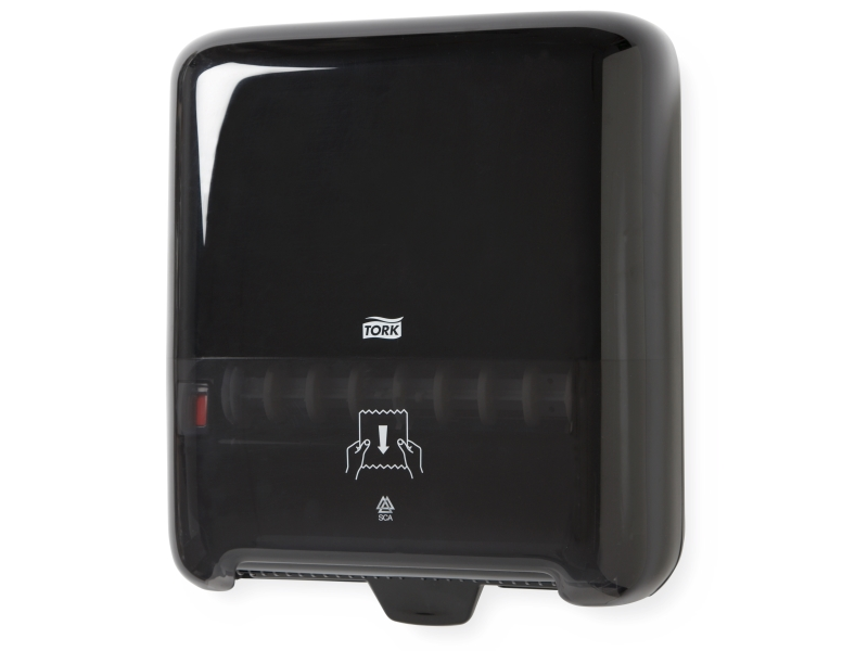 Tork Elevation Matic håndklæderulle dispenser H1 551008 - Sort - Dispenser - H1 -