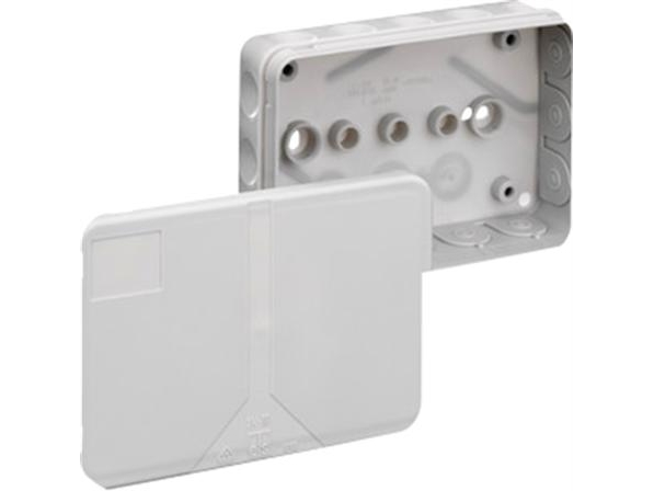 Forgreningsdåse 2,5 Mm², 2K-16-L 130X85x37 Mm Med 19 Membrander Ip55 Halogenfri Thermoplast, Farve Lysegrå