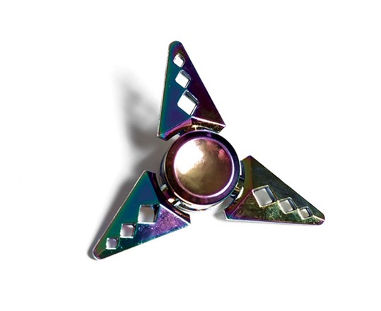 Spinners Metal 3-Arms Flerfarvet