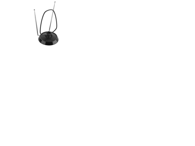 One For All Sv 9033, Schwarz, Dual, Fm