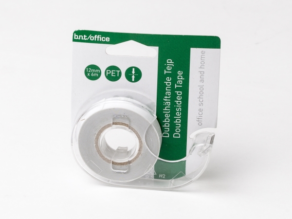 Tape, Bnt, 12Mmx6.00M, Transparent Kasse A 12 Ruller