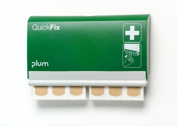 Dispenser Plaster Quickfix Water Resistant 90Stk Plast M Hylde/Vandfaste Plastre,1 Stk
