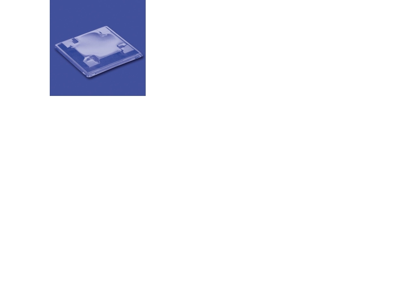 Låg T/Plastbakke, Plus Pack Gourmet Express, Firkantet,145X145x20mm Pet, Transparent, Karton A 300 S