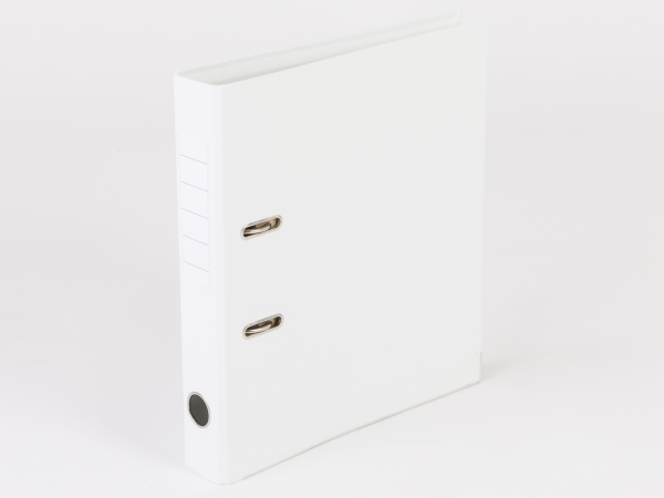 Brevordner Q-Line Hvid A4 Metalskinne 50Mm Ryg - (10 Stk.)