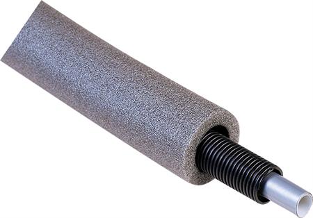 75 meter Uponor Uni Pipe Plus alupex rør i rør m/10 mm isolering, 16 mm