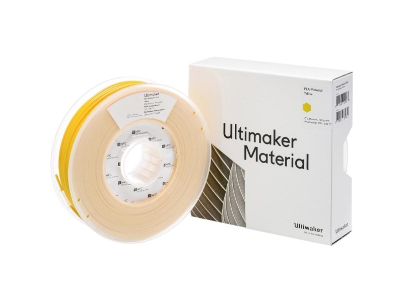 Ultimaker Pla - M0751 Yellow 750 - 211399 Filament Pla-Plast 2.85 Mm 750 G Gul 1 Stk