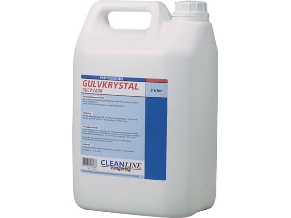 Cleaning Crystal/Floorwash Cleanline 5L, Entspricht Flüssiger Brauner Seife, Pflege Aller Abwaschbaren Bodenbeläge
