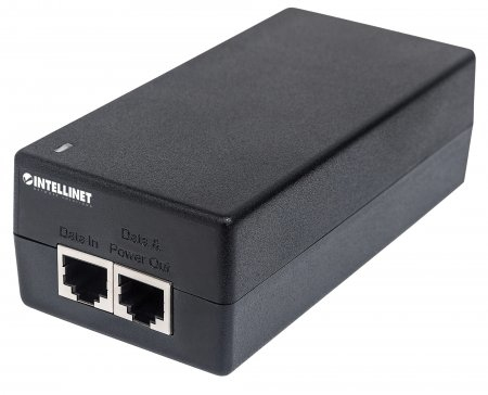 Intellinet Gigabit Ultra Poe-Injektor, 1 X 60 Watt-Port, 802.3At/Af-Konform, Kunststoffgehäuse, Gigabit Ethernet, 10,100,1000 Mbit/S, Ieee 802.3, Iee