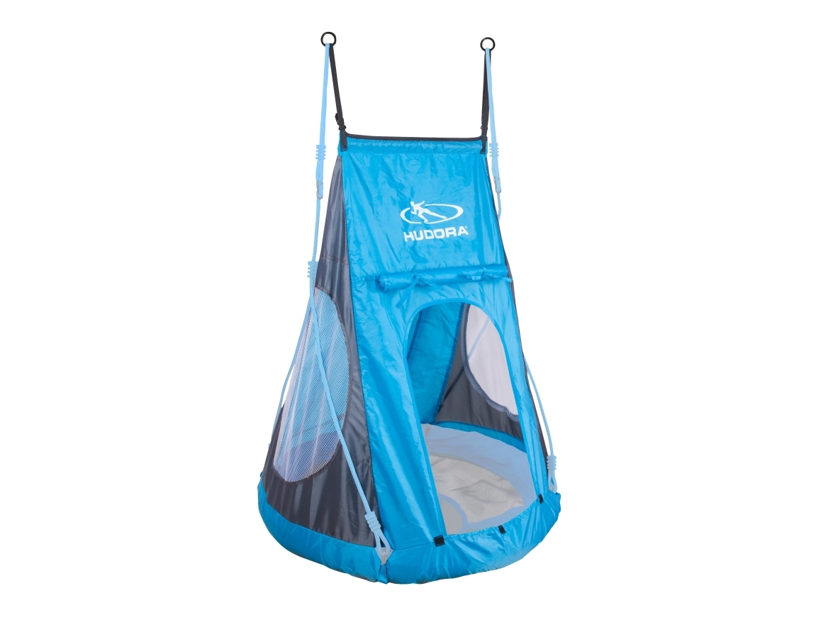 HUDORA Zelt Cosy, Polyester, Blå, Dreng/Pige, Monokromatisk, Kartonmønster, 210 D