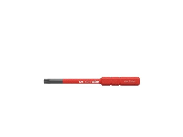 Wiha 35508, 1 styck, Torx, Kromvanadinstål, T15, IEC 60900:2012, 75 mm | Verktyg & Verkstad - Skruvmejsel - Övriga | GameStuff