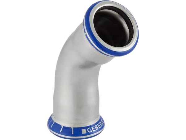 Geb. Mapress Rf-Bogen 45° 76,1 - Geberit Rf-Bogen 45° D76,1Mm