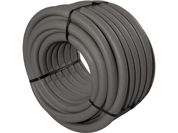 Uponor Combi rør RIR 16x2,0 mm med isolering. 50 mtr. rulle