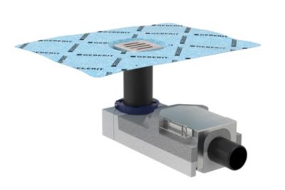 Geberit Bodenablauf Für Duschen - Geberit Bodenablauf Für Duschen, Bodenhöhe Ab 90 Mm D50mm