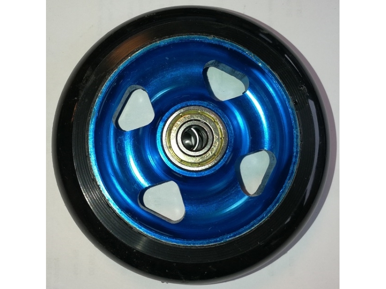 MCU-Sport Alu Hjul + ABEC-7 Leje Blå | Utomhusleksaker - Gå / Löpande fordon - Reservdelar | GameStuff