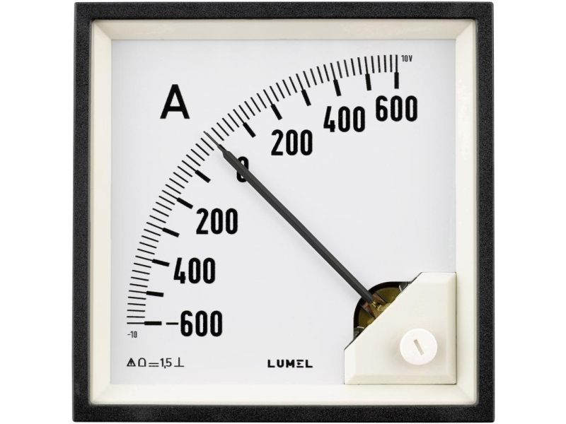 Lumel MA19 50A/60mA MA19 50A/60mV Panel meter 96 x 96 mm 50 A/DC (60 mV)  Drejespole