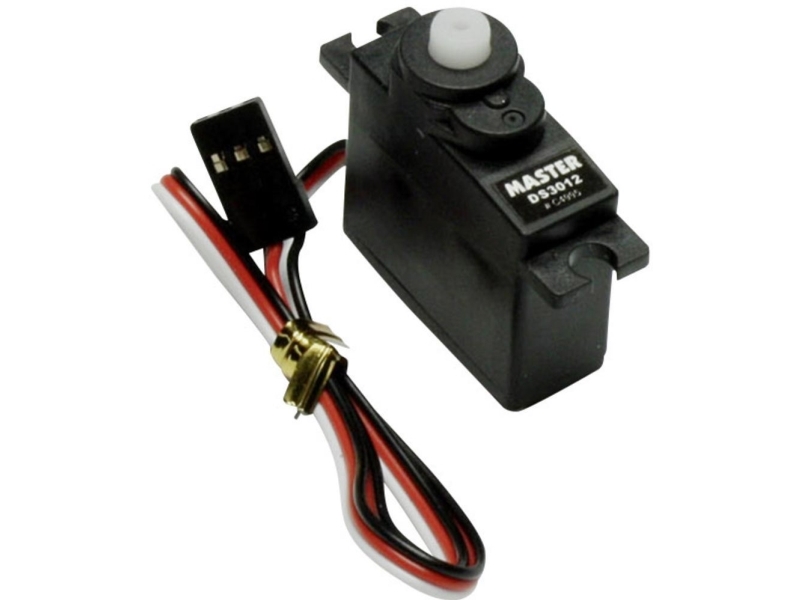Midi-servo Master DS3012 Digital-servo Plastic, metalliseret Stiksystem Universal (Graupner/JR/Futaba)