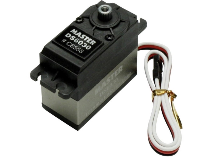 Standard-servo Master DS6030 TG Digital-servo Titanium Stiksystem Universal (Graupner/JR/Futaba)