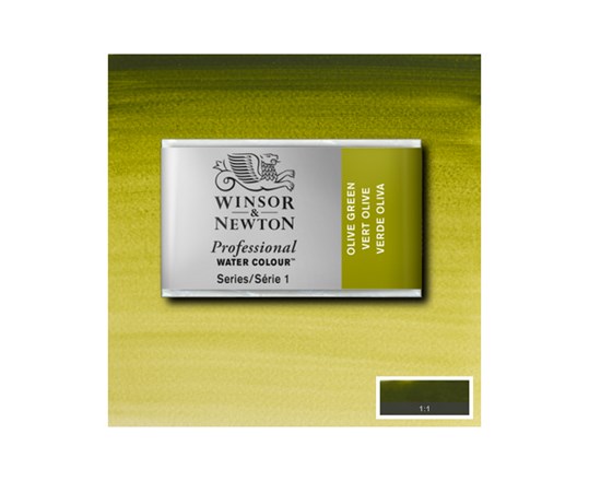 Watercolour Proff Pan Olive Green 447