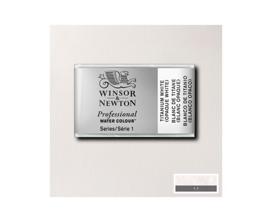 Watercolour Proff Pan Titanium White 644