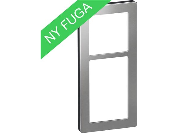 Fuga Pure Designramme Stål 2,5M