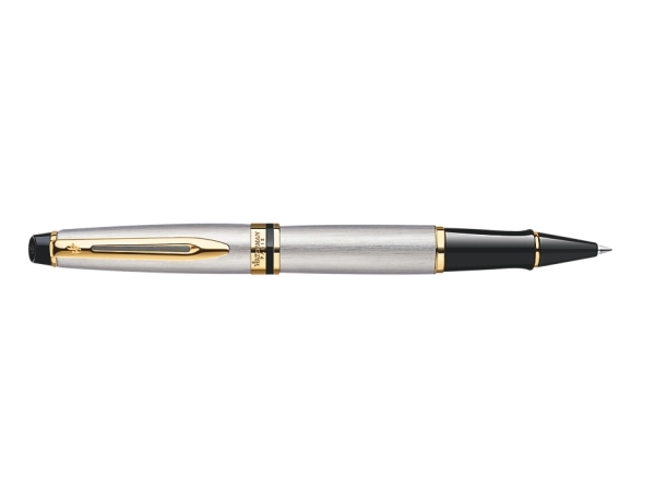 Waterman Expert, Sort, Rustfrit Stål, Sort, Rustfrit Stål, Fin, Ambidextrous, 1 Stk