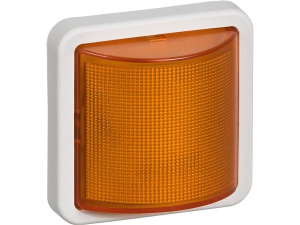 Opus74 Ledlampe 24V Gul Ip44 Lysegrå