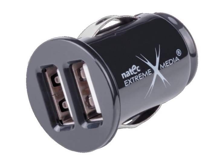 Natec Nuc-0564, Automatisk, Cigartænder, 5 V, 2 A, Sort
